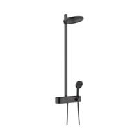 Hansgrohe Regendouche set Pulsify S Showerpipe 2 Jets Met ShowerTablet Select 400 Mat Zwart - thumbnail