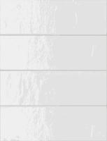 Wandtegel wit Estudio Amazonia 20x6,5cm artic glans - thumbnail