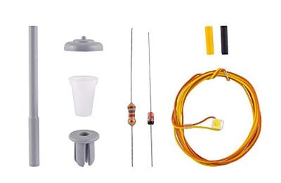 Viessmann Modelltechnik H0 Straatlantaarn Enkel Bouwpakket 6721 1 stuk(s)