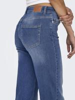 Only Onlblush Mid Straight Dnm Rea12187 Noos 15330787 Straight Leg Medium Blue Denim - thumbnail
