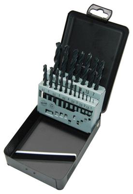 Milwaukee Accessoires set hss-r metaalboren in metalen cassette (19-delig) - 4932352468 Milwaukee Accessoires set hss-r metaalboren in metalen cassette (19-delig) - 4932352468