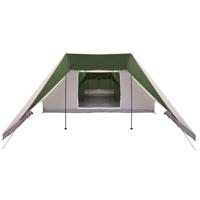 Gezinstent met dak Groen en beige 660 x 456 x 200 cm - thumbnail