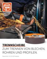 Fein 63709013010 Doorslijpschijf recht 125 mm 25 stuk(s) - thumbnail
