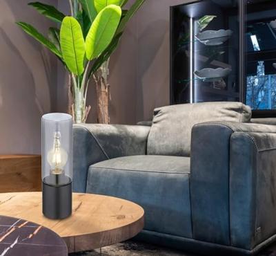 Globo Strakke tafellampAnnika enkel zwart - 21000TB