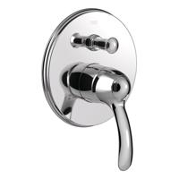 Douchekraan Tres Clasic Inbouw 1 Hendel 2-Wegs Chroom - thumbnail