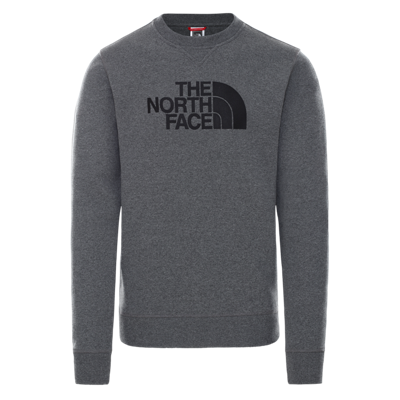The North Face Drepeak Crew Heren Pully TNFmediumgreyhtr - TNFblack XL