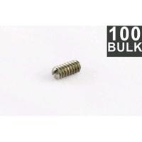 AllParts GS-3374-B05 schroeven voor brughoogte gitaar zilver - thumbnail