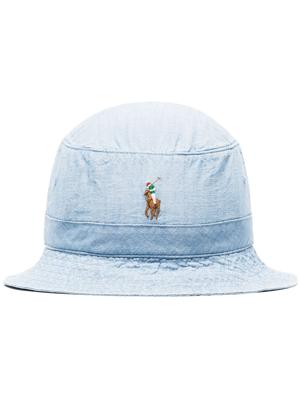 Polo Ralph Lauren Loft logo bucket hat - Blue