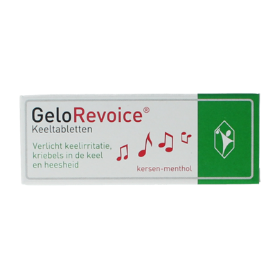 Gelorevoice Keeltabletten kersen - menthol 10 Tabletten