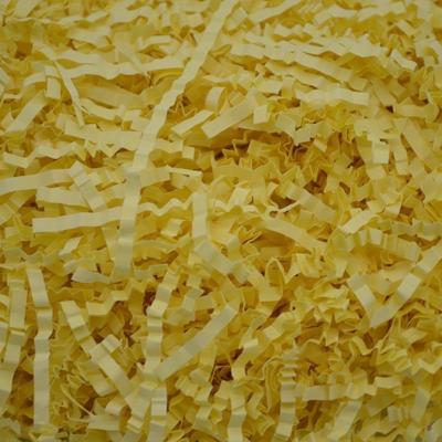 60g RF1101-20 Raffiti filler papier gras geraspte verfrommeld bruiloft decoraties partij Gift Box vulling (geel)