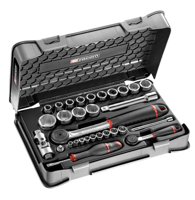 Facom doppendoos 1/4' 6-k inch r.161b 37 stuks - R.161-5P6U - thumbnail