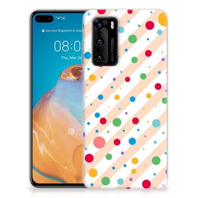 Huawei P40 | TPU bumper | Dots Huawei P40 | TPU bumper | Dots