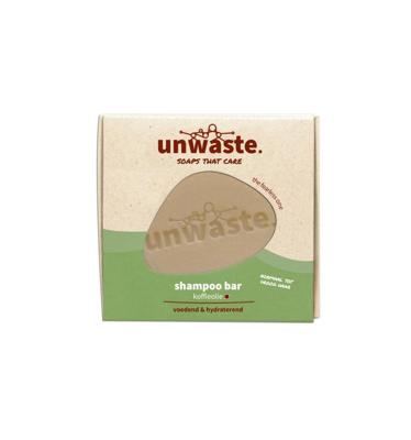 Unwaste Shampoo bar koffieolie 1 Stuks