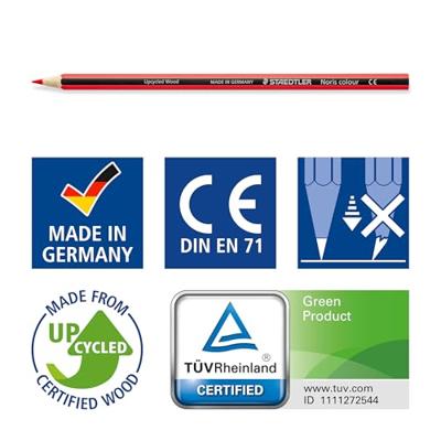 Staedtler Noris colour kleurpotloden, blister van 10 + 2 gratis Staedtler Noris colour kleurpotloden, blister van 10 + 2 gratis