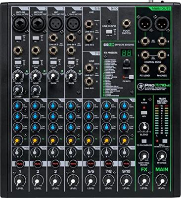 Mackie ProFX10v3 FX-mixer met USB-interface - thumbnail