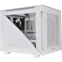 Thermaltake Divider 200 TG Air Snow Micro-tower PC-behuizing Wit 2 voorgeïnstalleerde ventilators, Zijvenster, Stoffilter - thumbnail