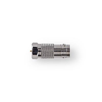 Satelliet- en Antenne-Adapter | F Female - Coax Female | Metaal