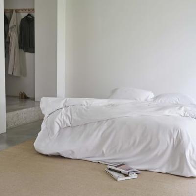 Cinderella dekbedovertrek Uni flanel - wit - 240x200/220 cm