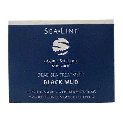 Sea-Line Black mud facial mask & body pack 225 Milliliter