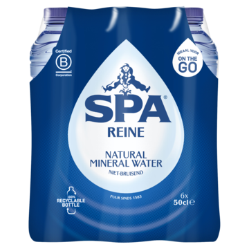 Water Spa Reine blauw petfles 500ml | 6 stuks Water Spa Reine blauw petfles 500ml | 6 stuks