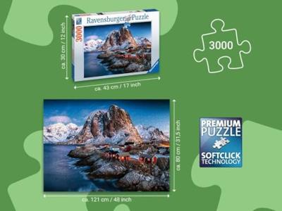 Ravensburger puzzel Hamnoy Lofoten 3000 stukjes