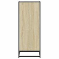 Schoenenrek 48x38x97,5 cm bewerkt hout sonoma eikenkleurig - thumbnail