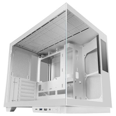 ATX Semi-toren BehuizingMars Gaming MCMIRAGEW Wit