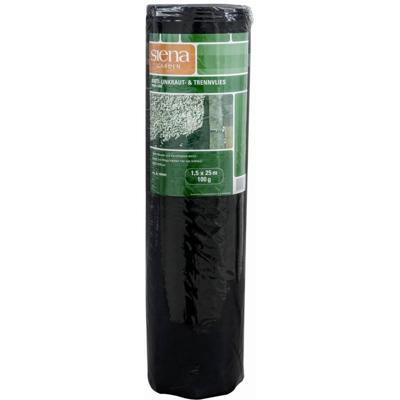 Siena Garden 409494 Anti onkruidvlies 100 g op rol, afmetingen: 1,5 x 25 m. 37.5 m²