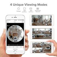 EZVIZ Mini Pano Indoor Video Bewakingscamera, Zwart - thumbnail