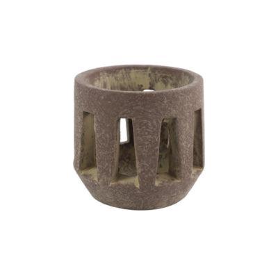 Countryfield theelichthouder berie s bruin 11 cm | 12 stuks