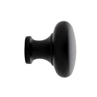 De Oude Deurklink Meubelknop 38 mm - mat zwart - thumbnail