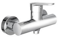 FUTURA ééngreepsmengkraan douche, chroom duurzaam verchroming - conform DIN EN 248 bijzonder stil - geluidsklasse A geluidsarme, verwisselbare 35 mm-cartouche ½" (Ø ca. 1,9 cm) verbinding voor - thumbnail