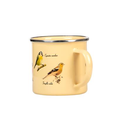 Esschert Design Emaille mok vogels