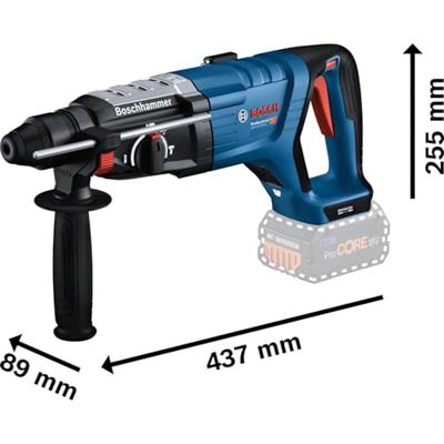 Bosch Blauw GBH 18V-28 DC Professional Accu Boorhamer | SDS-plus | Zonder accu en lader - 0611919001