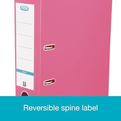 Elba ordner Smart Pro+, roze, rug van 8 cm