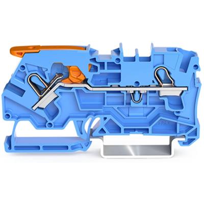 WAGO 2104-1204 Doorgangsklem 50 stuk(s)