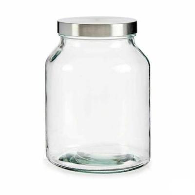 Blik Vivalto Transparant Zilverkleurig Zilver 3 L (8 Stuks)