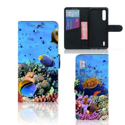 Xiaomi Mi 9 Lite | Telefoonhoesje | Met pasjeshouder | Vissen Xiaomi Mi 9 Lite | Telefoonhoesje | Met pasjeshouder | Vissen