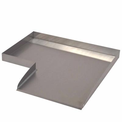 Wolga beekloop hoek rechts rvs Wolga beekloop hoek rechts rvs