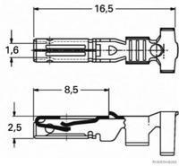 HERTH+BUSS Sort. plug-in housing herth & buss - thumbnail