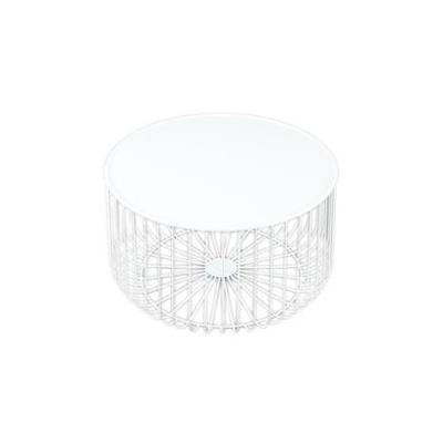 Bronx71 Salontafel Senna metaal wit.