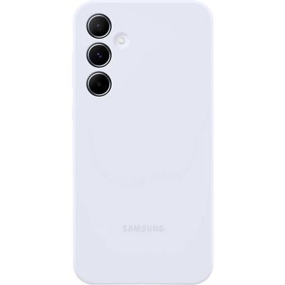 Samsung Silicone Case Backcover Samsung Galaxy A55 5G Lichtblauw Stootbestendig Samsung Silicone Case Backcover Samsung Galaxy A55 5G Lichtblauw Stootbestendig