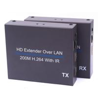 NK-E200IR 200m Over LAN HDMI H.264 HD (zender + ontvanger) Extender met IR - thumbnail