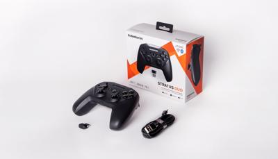 Draadloze gamepad - STEELSERIES - Stratus + - Voor Android en Chromebook - Zwart