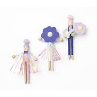 Wasknijper folia retro pak 10 stuks - thumbnail