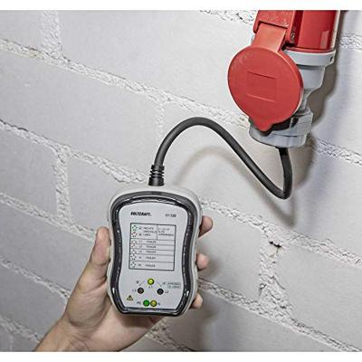 VOLTCRAFT ST-32B Stopcontacttester Optisch