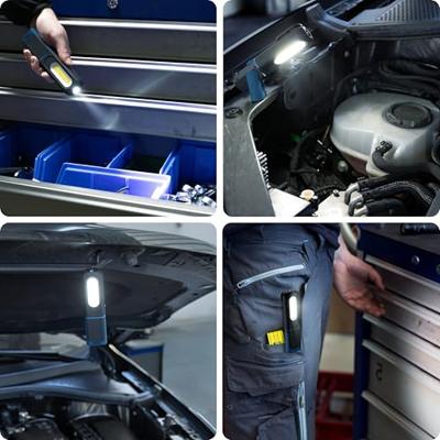 Ansmann 1600-0706 Wiederaufladbare Arbeitsleuchte WL350R Werklamp COB LED werkt op een accu 350 lm Ansmann 1600-0706 Wiederaufladbare Arbeitsleuchte WL350R Werklamp COB LED werkt op een accu 350 lm