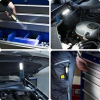 Ansmann 1600-0706 Wiederaufladbare Arbeitsleuchte WL350R Werklamp COB LED werkt op een accu 350 lm - thumbnail