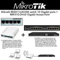 Microtik RB3011UiAS-RM 1U 10xGbit 1SFP Router - thumbnail