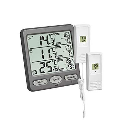 TFA Dostmann TRIO Draadloze thermometer Antraciet
